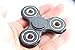 WeFidget's original EDC spinner fidget toys, fidget spinners, relieves your ADHD, anxiety, and boredom (Black/Black)