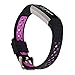 Wishta Fitbit Alta Bands, Newest Adjustable Replacement Bands for Fitbit Alta/ Fitbit Alta band/ Fitbit Alta Bands (No Tracker) (Black/Purple)