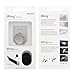 AAUXX iRing Premium Set : Safe Grip and Kickstand for Smartphones and Tablets with Simplest Smartphone Mount - Glacier Silver