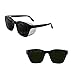 Titus Retro Style IR Welding Safety Glasses (W/ Pouch, IR 5)
