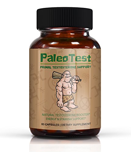 PaleoTest - Strong Natural Testosterone Booster & Post Cycle Therapy (PCT) - Libido & Energy Formula - 60 Capsules PaleoTest - Strong Natural Testosterone Booster & Post Cycle Therapy (PCT) - Libido & Energy Formula - 60 Capsules