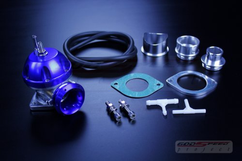 Godspeed Gen2 Type-rs Bov Recirculate Blow Off Valve Turbonetics Precision Kkk Turbo Blue Color for ALL Nissan , 240sx Silvia S13 S14 S15 , 350z , 300zx 350z Roadster , 370z , 370z Roadster , Altima , Altima Coupe , Cube, Gt-r , Skyline R32 R33 R34 , Maxima, Altima Sedan , Sentra , Sentra Se-r , Versa, D1 Drift , D1 Gp , Juke