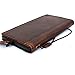 Genuine Leather Hard Case Nokia Lumia 1520 Flip Cover Wallet Book Handmade Hard Stand Id