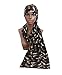 Women Turban Hat Head Wrap - Multi Colour Black African Jersey Magic Headband Turbans Headwrap Tube Scarf Tie Hijab For Hair Muslim Bohemian Boho Chemo Cap