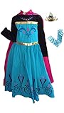 Inspired Elsa Coronation Dress, Tiara and Gloves Set (4-5 Years)