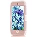 New iPod Cases 2019 Released,iPod 6/5 Case, PIXIU Shockproof Heavy Duty High Impact Rhinestone Bling Hybrid Armor Protective Case Cover Rose Gold