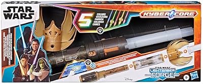 Lightsaber Forge, Sabre Laser de Maître Couleurs de la Force, Sabre Laser électronique avec Lame changeant de Couleur