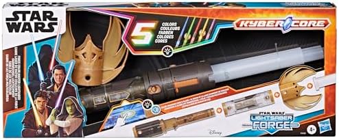 Lightsaber Forge, Sabre Laser de Maître Couleurs de la Force, Sabre Laser électronique avec Lame changeant de Couleur