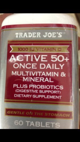 Trader Joe's Active 50+ Once Daily Multivitamin & Mineral by Trader Joe's