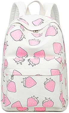 Canvas backpack / tide Japanese Korean version of junior high school students small fresh fresh simple school students high school student bag / female shoulder bag ( Color : Beige )