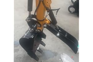 AGT Industrial Hydraulic Thumb Clamp for 1 Ton Mini Excavator, Fits Models AGT H12, AGT QH12 and H15