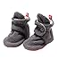 Zutano Baby Contrast Cozie Booties Gray Gray 18 Months
