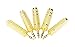 Devinal Professional 3.5mm 1/8 inch Plug to 6.35mm 1/4 inch Jack Gold Plated Audio Stereo Adapter Converter for Headphone, Audio Earphone, Microphone (5 Pack)