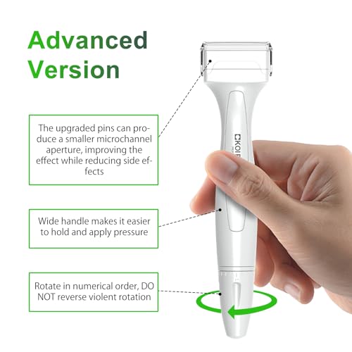 Koi Beauty Professional Derma Stamp for Men Women, Advanced Adjustable