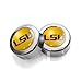 NCAA Louisiana State University LSU License Plate, Frame Chrome Screw Covers
