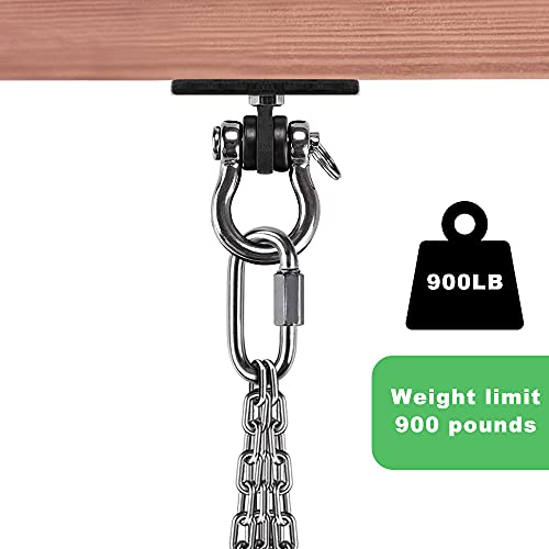 Dolibest Heavy Duty Swing Hanger, Swing Set Accessorie with Carabiner