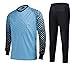 CATERTO Men's Football Goalkeeper Foam Padded Jersey Shirt & Pants/Shorts