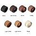 Bun Maker Magic DIY Hair Donut Styling Tools Crown Shapers Easy Making Natural Look Firmly hold Synthetic Hair Material Ballet Bun Disks Tool with Flexible Sheet Inside for Women Girls (Pack of 7)