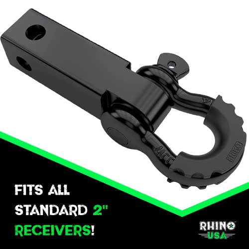 Rhino USA Shackle Hitch Receiver (Fits 2" Receivers) Best Towing