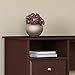 Bush Furniture Cabot 72W 3 Position L Shaped Sit to Stand Desk in Harvest Cherry
