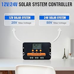 ECO-WORTHY Solar Charge Controller 30A Solar Panel