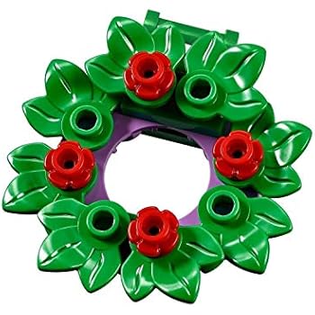LEG0 Holiday Xmas Accessory - Holiday Wreath (Use as Tree Ornament) 2019 Small
