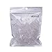 eBoot Elastic Bands Hair Rubber Bands Mini Hair Ties, 1000 Pieces (Clear)