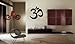 Large Om Symbol Wall Decal Sticker Buddha Absolute Brahman Hindu