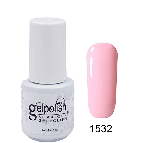 CLHUZ Soak-off Gel Polish Lacquer Nail Art UV LED Manicure Varnish Nail Color Gelpolish Coat (1532) CLHUZ Soak-off Gel Polish Lacquer Nail Art UV LED Manicure Varnish Nail Color Gelpolish Coat (1532)