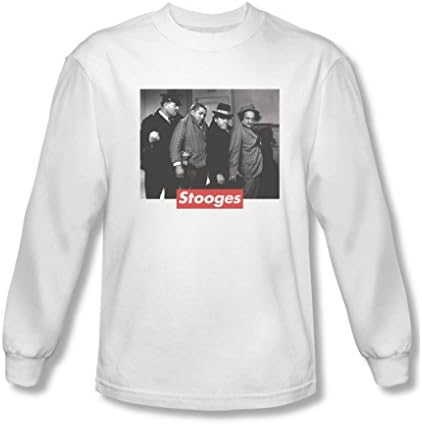 Three Stooges - Mens Supreme Rip Longsleeve T-Shirt