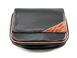 Skyway Remington Leather 4 Pipe Tobacco Pouch Case with Carry Strap