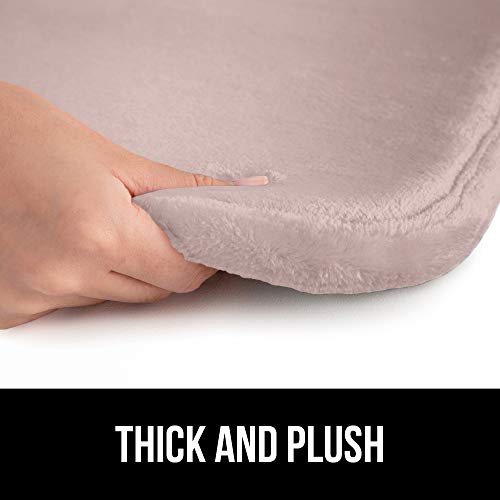 Gorilla Grip Thick Memory Foam Contour Toilet Bath Rug, Soft Absorbent