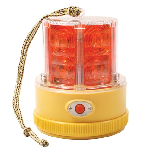 Grote 77913 Portable LED Warning Light - Yellow 360° Battery Operated - View #8