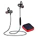 Bluetooth Headphones 4.2 Wireless Sports Earphones HD Stereo Sweatproof Earbuds Magnetic Connection Headset for Gym Running Workout,Built-in Mic,Battery up to 10 Hours Playtime,JWAIT,Gray