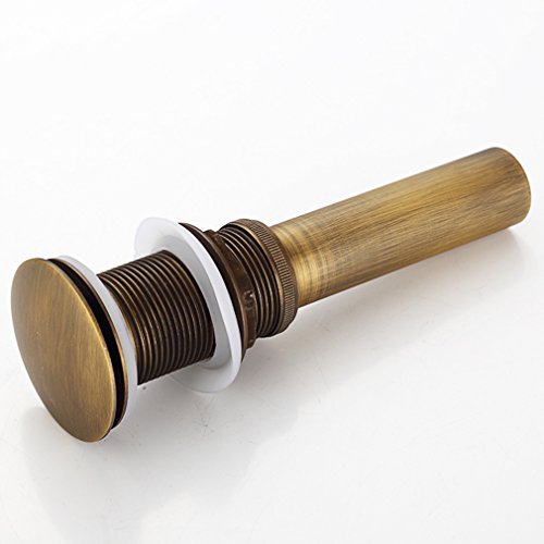 Compare price to antique brass sink plug