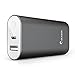 iPhone 6 Battery, i-Blason? Aero 5200 mAh Ultra Compact External Battery Portable USB Charger Power Bank - Intelli-ChargeTM Wide Compatibility, Fast Charging, High Capacity - For Apple iPhone 6 Plus 5s 5c 5 Samsung Galaxy S5 S4 Active Mini, Note 3 4 Pro Edge, LG G3 G2, Nexus 6 5 4, HTC One M8, MOTO X X+1, PS Vita and More (Black)