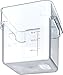 CFS 1072307 StorPlus Stackable Square Food Storage Container, 8 Quart Capacity, Clear (Pack of 6)
