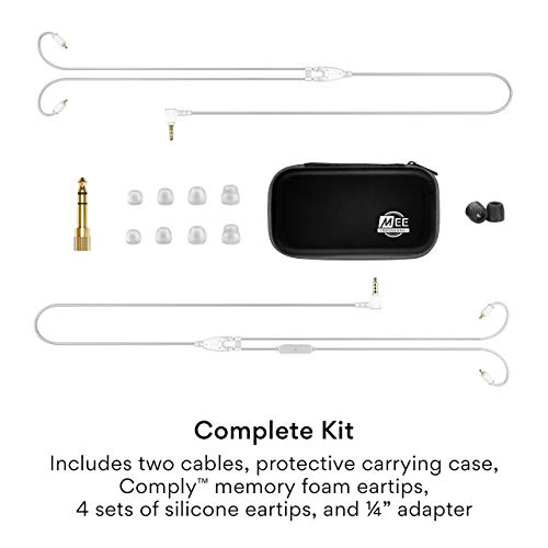 MEE Professional MX2 PRO DualDriver Hybrid Musician's in Ear Monitor