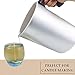 EricX Light 4 Pounds Candle Making Pouring Pot, Aluminum Construction And Heat-Resisting Handle Designed Candle Making Pitcher For Wax Melting