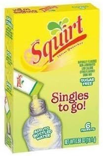 Squirt Sugar Free Singles to Go (2 Packs of 6 ) by Squirt