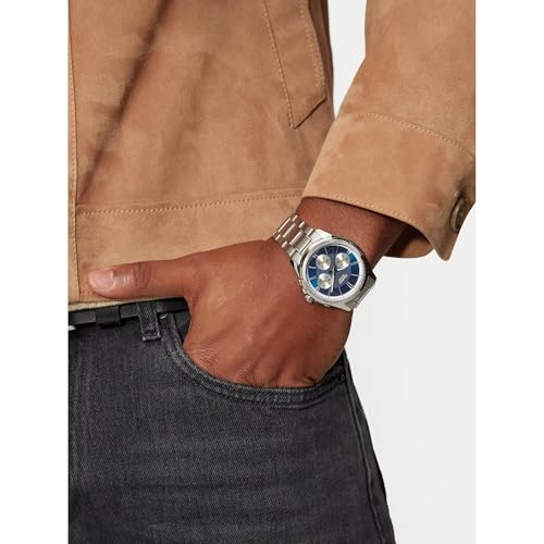 Casio Herrenuhr Multifunkion Stahl/Dunkelblau MTP-1375PD-2A1VEF