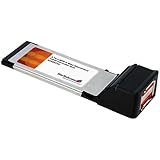 StarTech.com 2 Port SATA 6 Gbps ExpressCard eSATA Controller Card (ECESAT32)