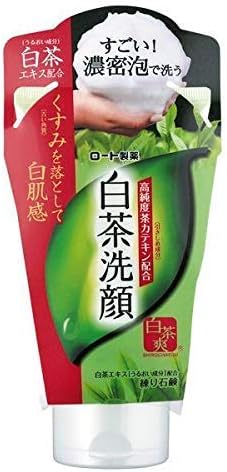 shirochasou white tea face wash