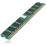 SODIAL(R)2 x 2GB 2G RAM DDR2 PC2-5300/ U 667MHZ DIMM Memory 240 Pin PC Memory