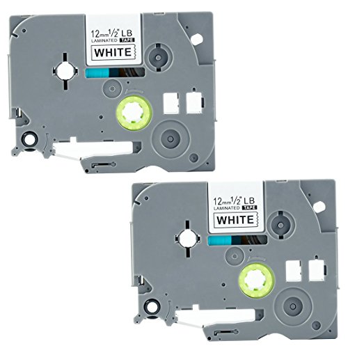 Refill Replace Brother PTouch Labels Tape TZe231 TZ231,1/2 Inch(12mm) W