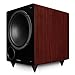 Fluance DB10MA 10-inch Low Frequency Powered Subwoofer for Home Theater (Mahogany)