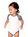 Kavio! Unisex Infants Raglan Short Sleeve Bodysuit (Same I1C0190)