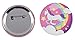 Pinback Buttons - 24-Pack Rainbow Unicorn Round Button Pins in 8 Designs for Kids Birthday Party Favors, Unicorn Lovers, 2.25 Inches Diameter