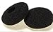 100Pcs Black Sponge Earbuds Soft Foam Headphone Cap Replacement Ear Pads Covers