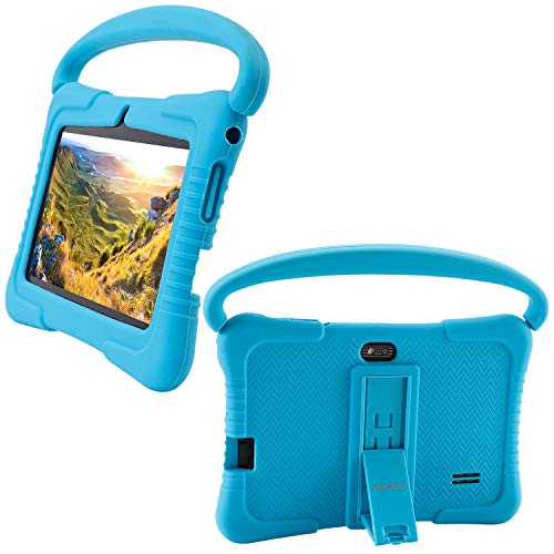 7 inch Kids Tablet PC Case, Silicone Cover with Handle and Kickstand